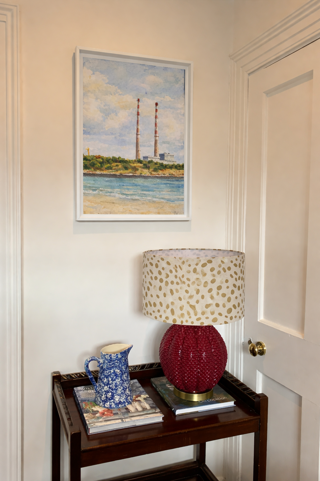 Poolbeg Chimneys Framed Print – Dublin Wall Art