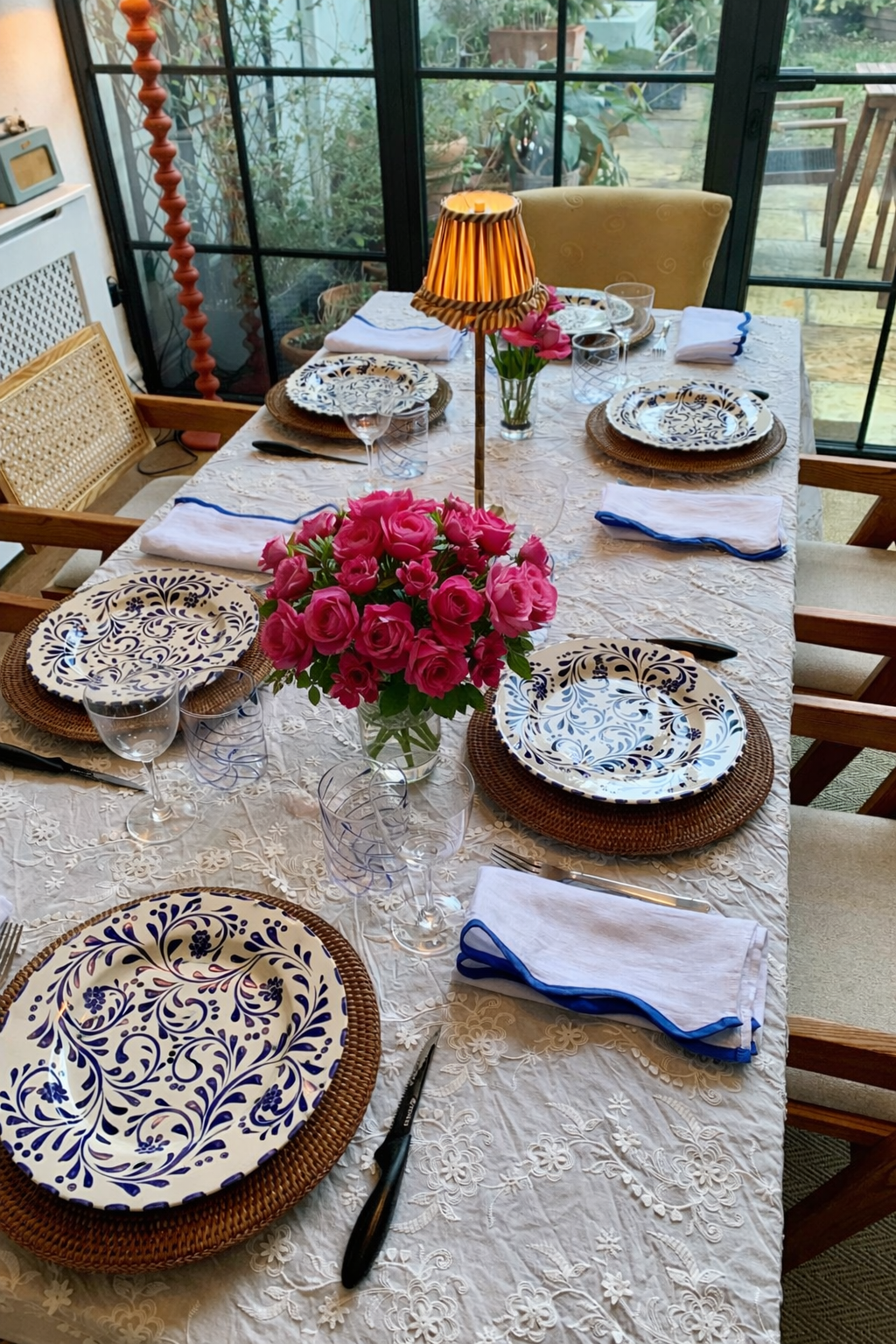Porto Cobalt Blue Dinner Plate