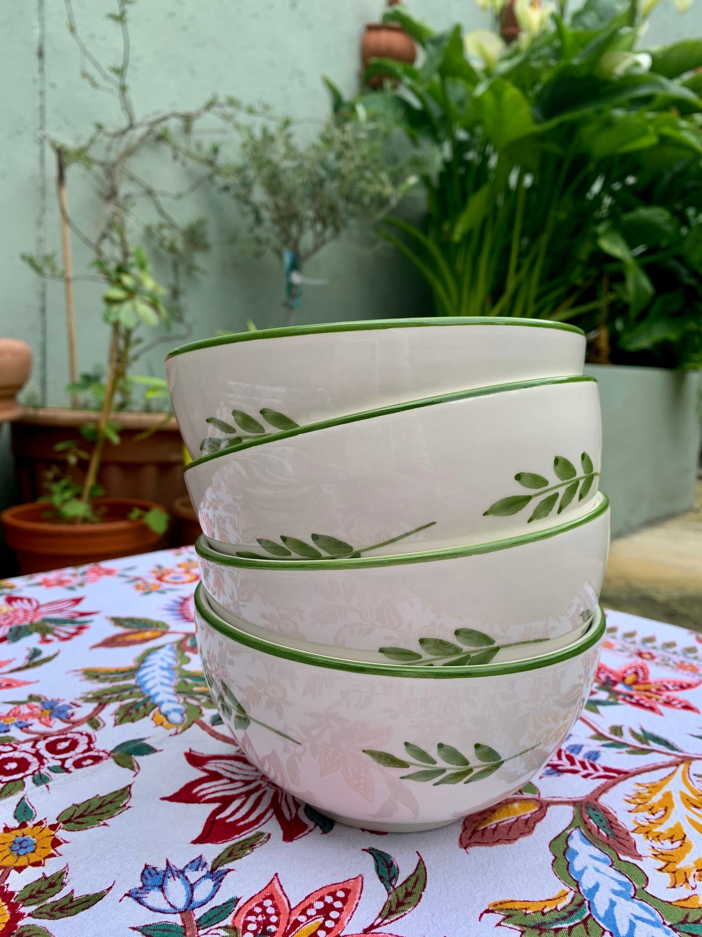 Amazonia Palm Tree Cereal Bowl