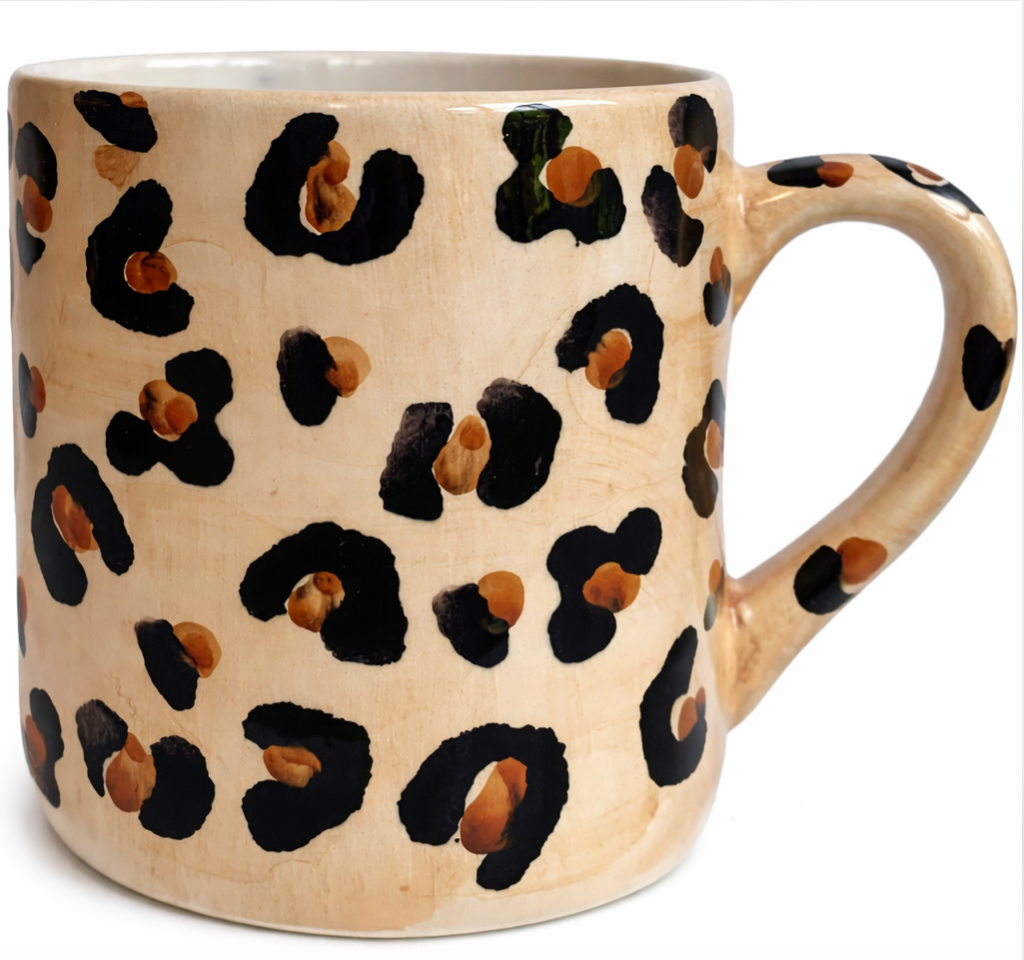 Amazonia Leopard Print Mug