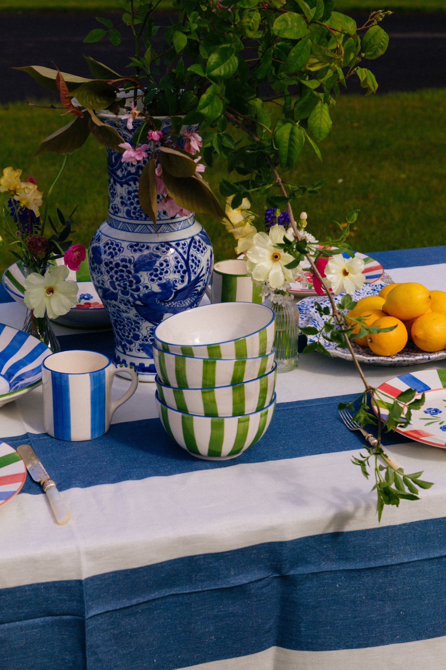 Scopello Striped Mug Collection