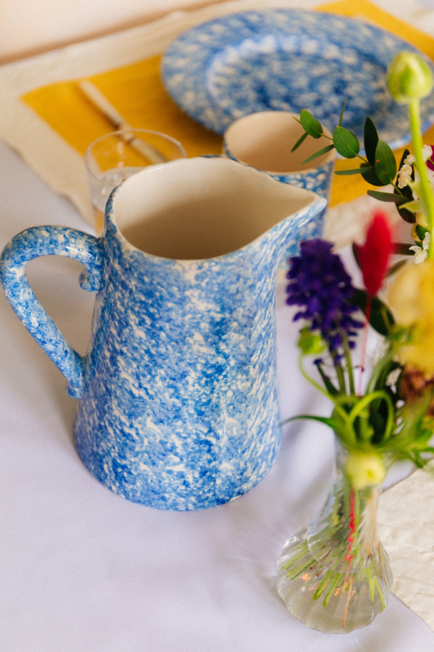 Blue Spongewear Large Jug