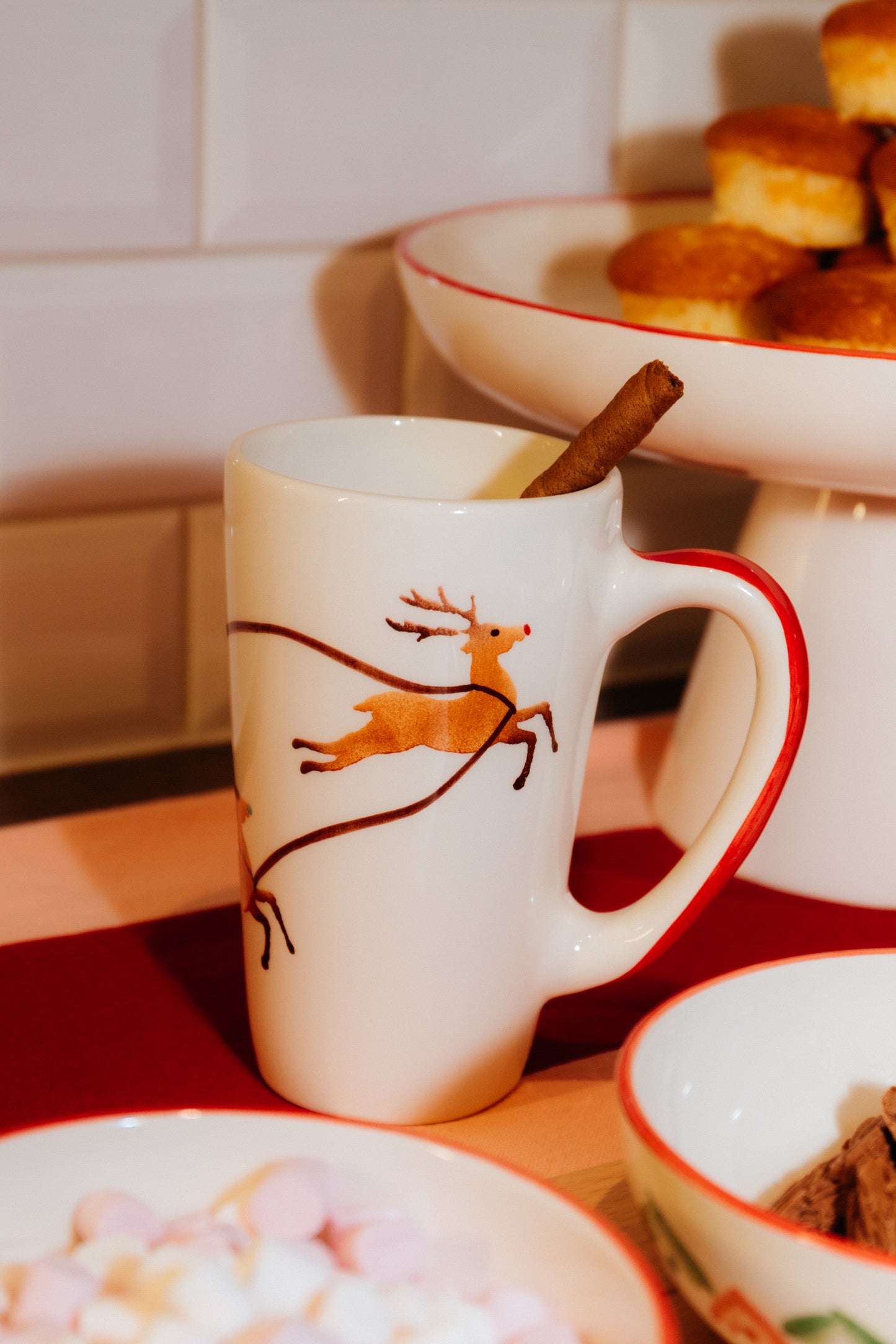 St. Moritz Reindeer Tall Mug