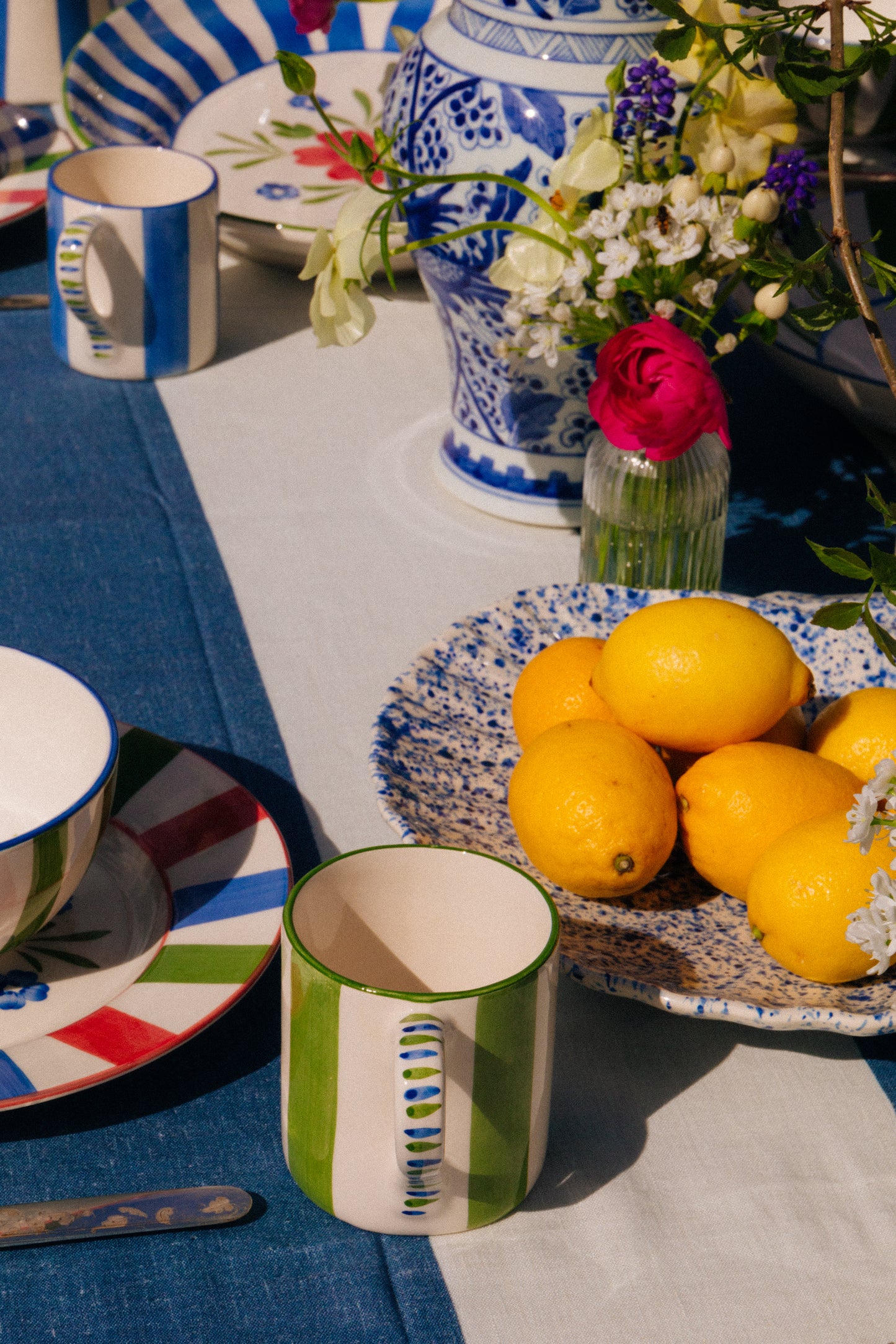 Scopello Striped Mug Collection
