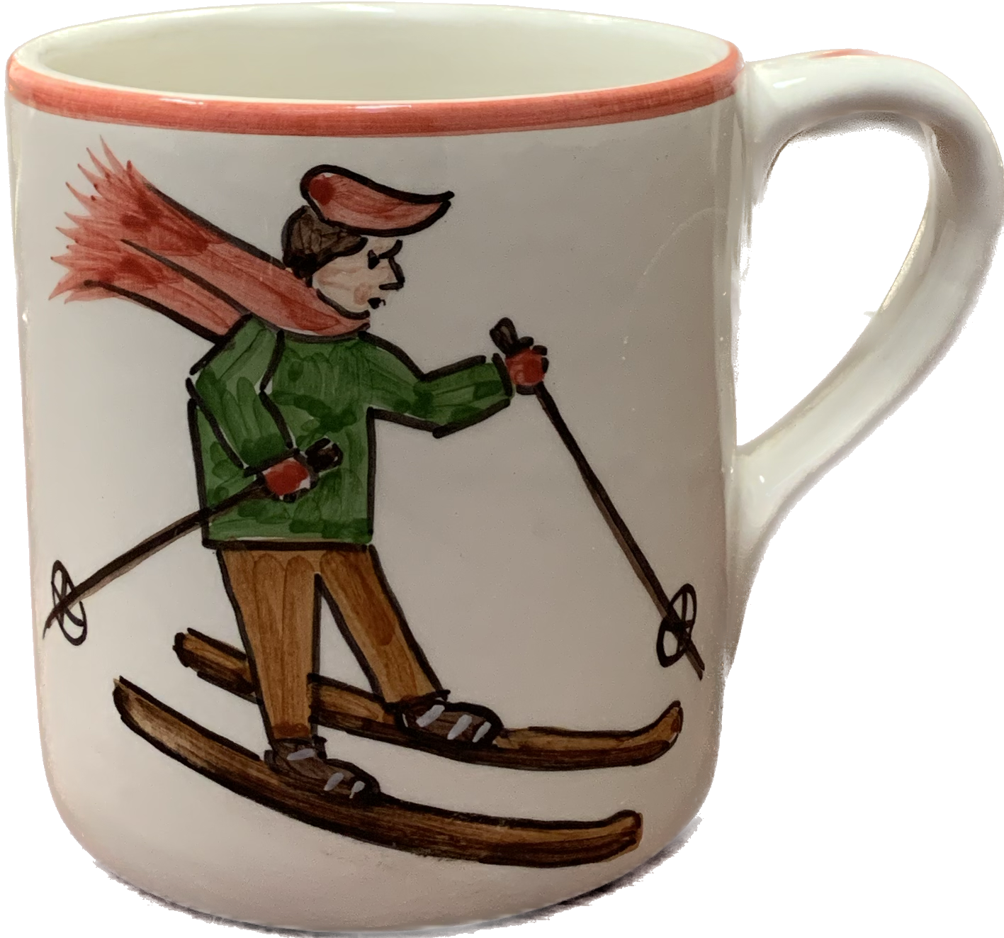 St. Moritz Vintage Skier Mug