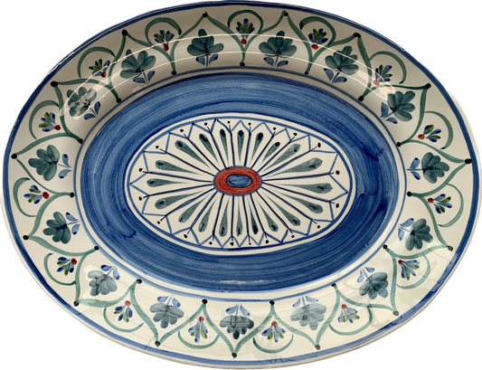 Marrakesh Oval Serving Plate