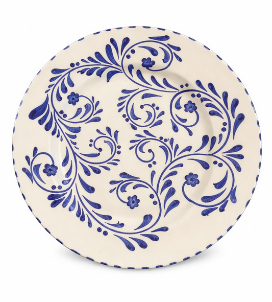 Porto Cobalt Blue Dinner Plate