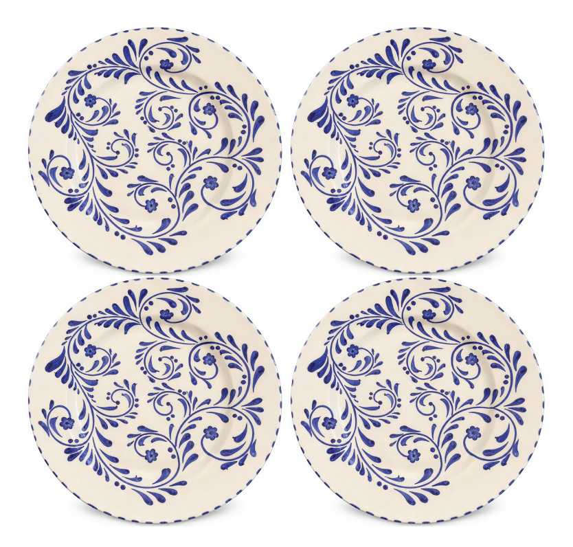 Porto Dinner Plate Set (4 Piece)
