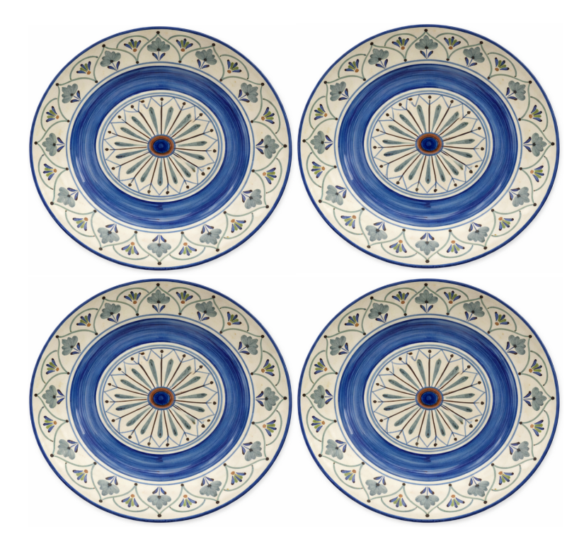 Marrakech Dinner Plate Set (4 Piece)