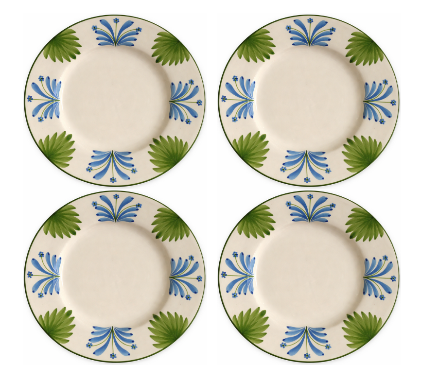Crete Dinner Plate Set (4 Piece)