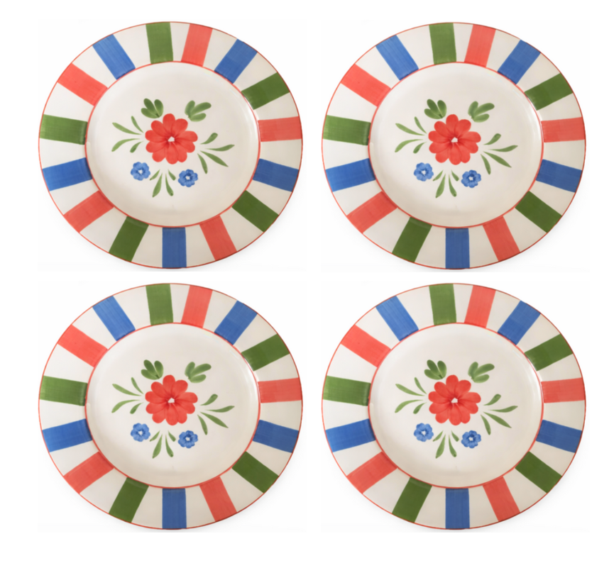 Scopello Dinner Plate Set (4 Piece)